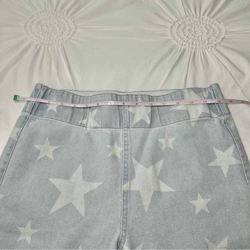 Show Me Your MuMu Berkeley Bell Bottoms You're A Star Flare Light Blue Jeans L - Picture 3 of 11